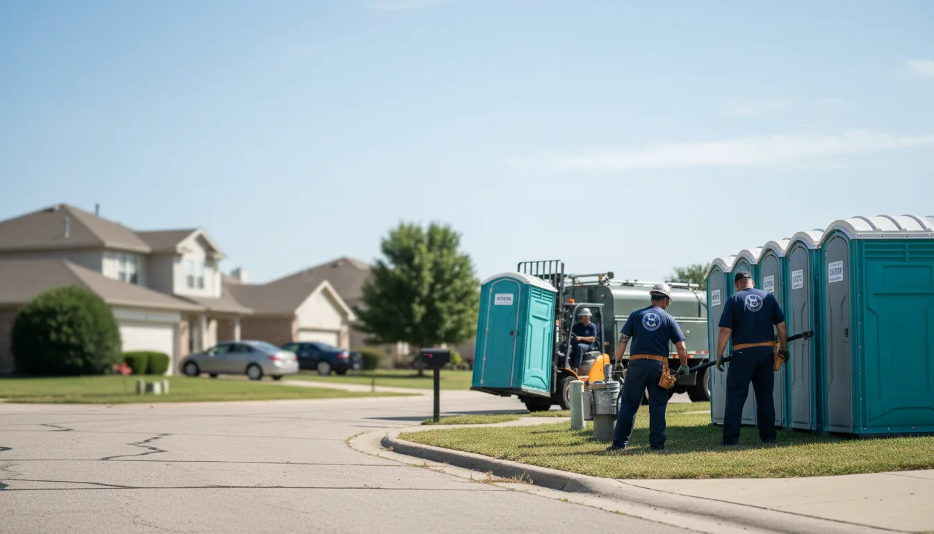 Porta Potty Rental in Mercer, MO near me